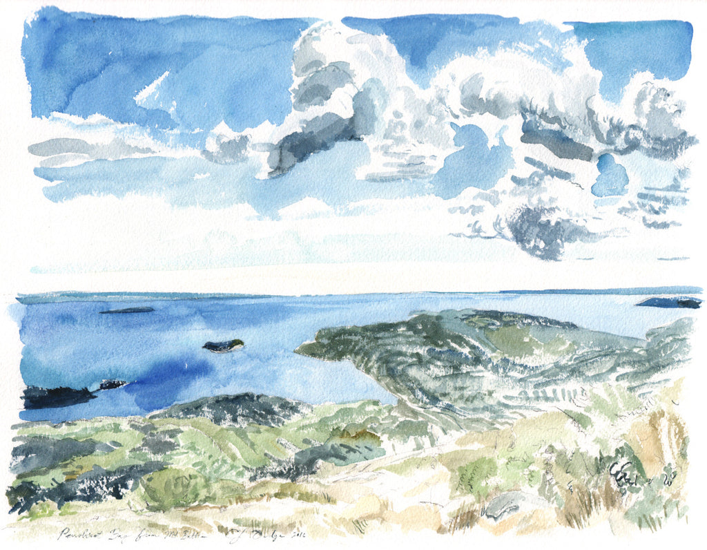 Penobscot Bay from Mount Battie