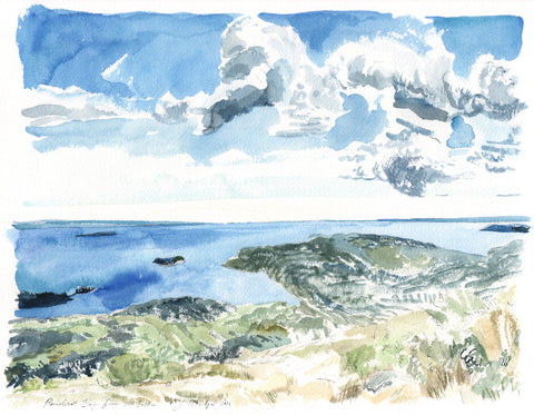 Penobscot Bay from Mount Battie